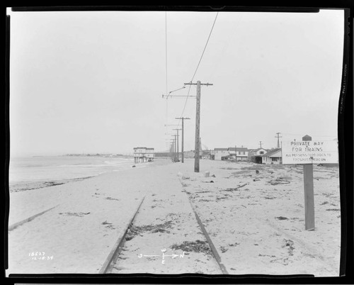 Newport Beach - High Tide Damage