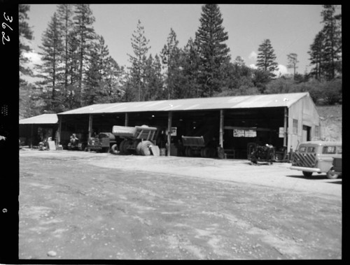 Big Creek - Mammoth Pool - Shop maintenance building