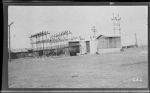 The exterior of Strathmore #1 Substation