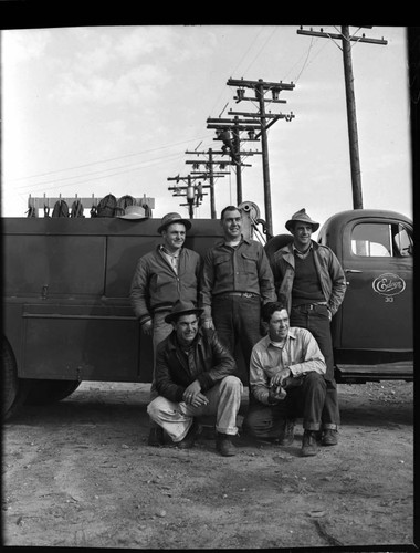 Veterans at Linemen's school