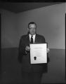 W. L. Chadwick with award from American Society of Mechanical Engineers