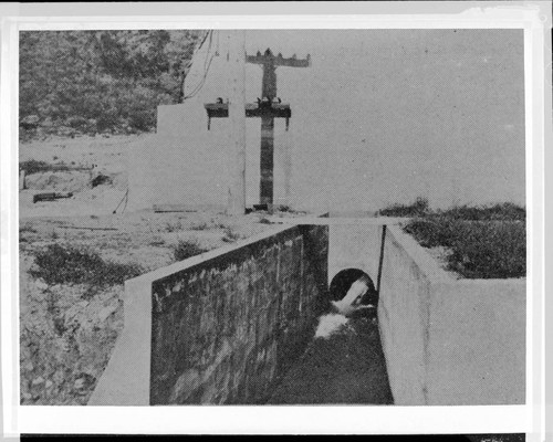 The tailrace of Mill Creek #2 Hydro Plant