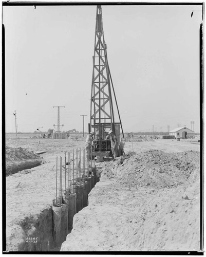 Barre Substation construction