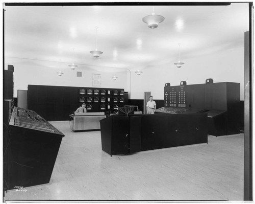 Colorado River - Boulder Dam Control Room