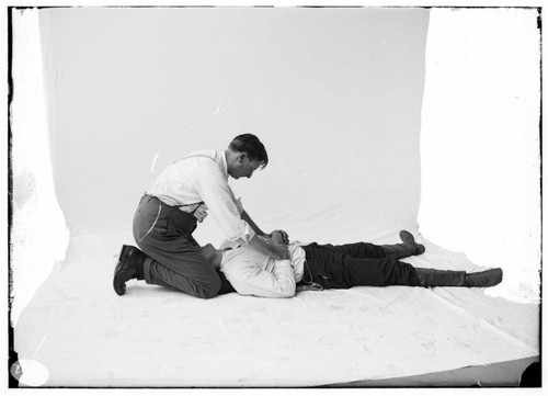 A1.7 - "Safety First" - Artificial respiration, second position on back [First