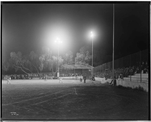 L1.4 - Lighting, sports - Santa Paula High School playground baseball field