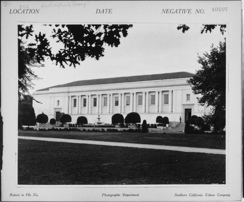 B1.1 - Buildings Miscellaneous - Huntington Library