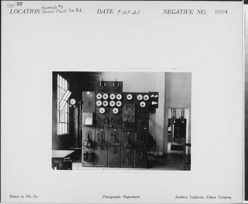 Kaweah #3 - Generating Plant