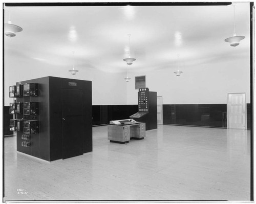 Colorado River - Boulder Dam Control Room