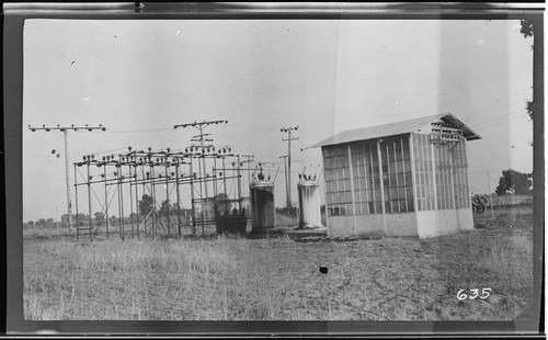 The exterior of the Woodville Substation