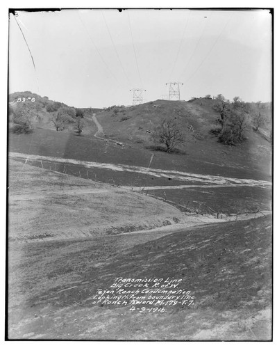 Big Creek Transmission Line right-of-way