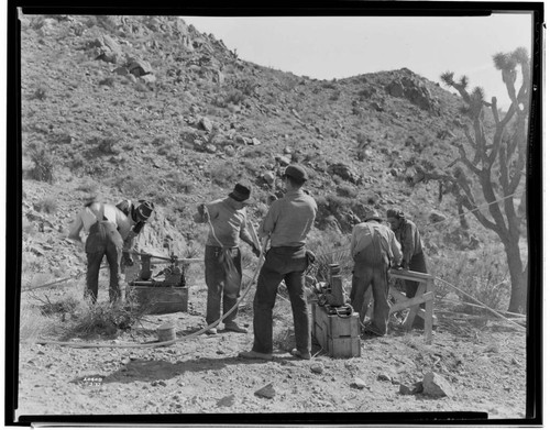 Boulder-Chino Transmission Line - splicing cable