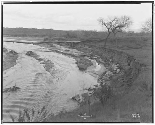 Big Creek Transmission Line - Storm Damage of March 2nd - Line burned down at Saugus