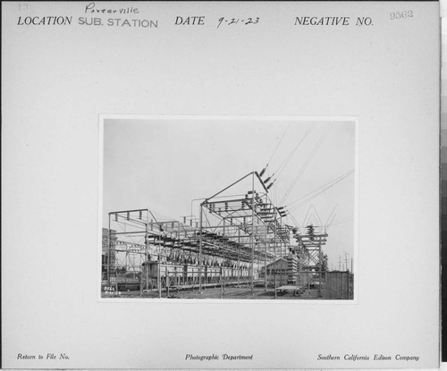 Porterville Substation (New)