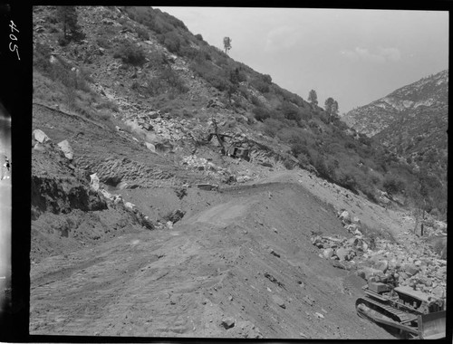 Big Creek - Mammoth Pool - Excavation at powerhouse site