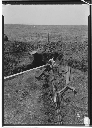 Distribution Lines - Tower Construction - Close