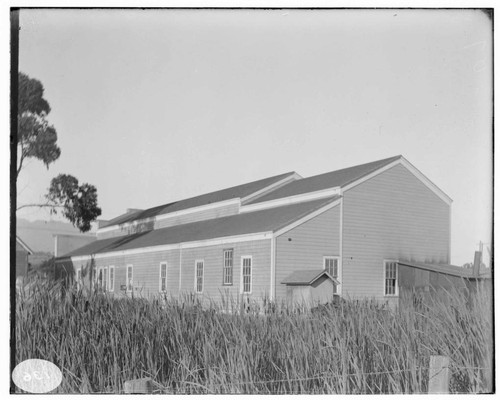 Probably a car barn for Santa Barbara Consolidated Railway