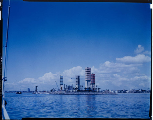 "Thums" Island in Long Beach Harbor