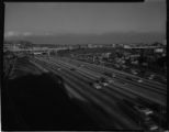 Los Angeles Freeway "Interchange" and rail yard