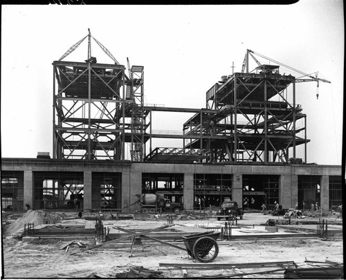 Steam plant construction