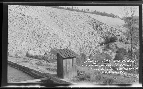 Dam at Crane Valley