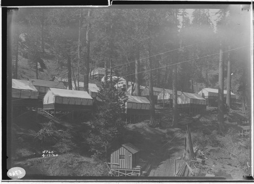 Shaver tunnel. Adit #5. Tent Camp 19