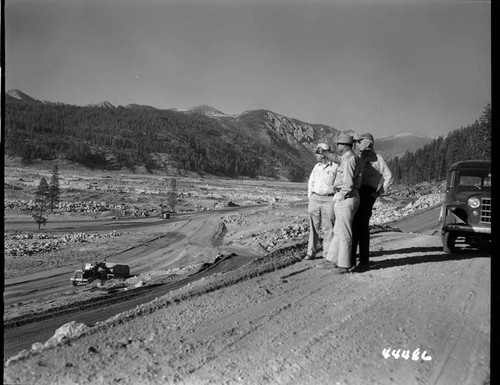 Big Creek, Vermilion Dam - George Saul, George Warren, & Project Engineer