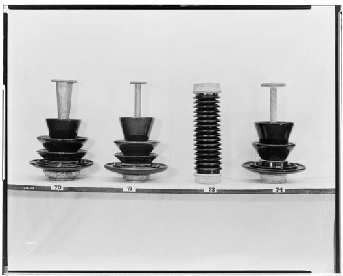 Insulators tested - 70-74