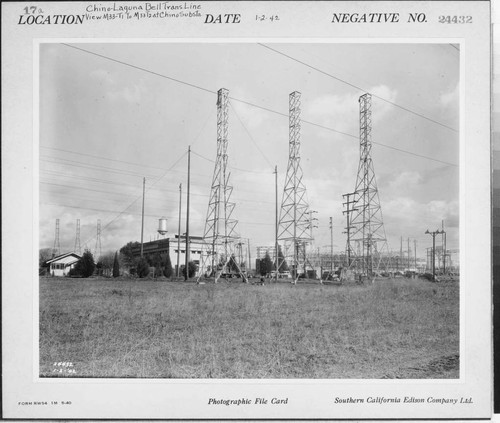 Chino-Laguna Bell Transmission Line