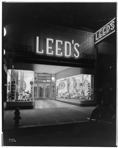 L1.3 - Lighting, stores - Leed's Shoe Store