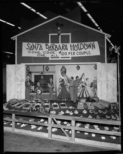 Santa Barbara Hoedown exhibit