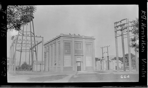 The exterior of Exeter Substation