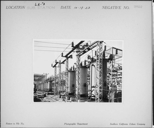 Los Angeles #3 Substation