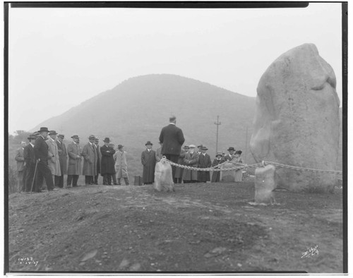 P1.1 - Group Portraits - Dedication of H. H. Sinclair Monument