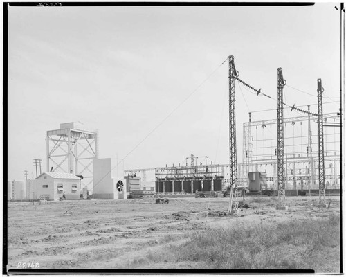 Barre Substation construction