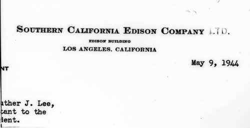 Southern California Edison Company logo / Edison Building / Los Angeles, California