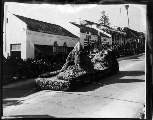 Copy of Metropolitan Water District float in Pasadena Parade