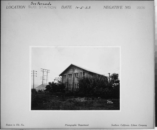 San Fernando Substation