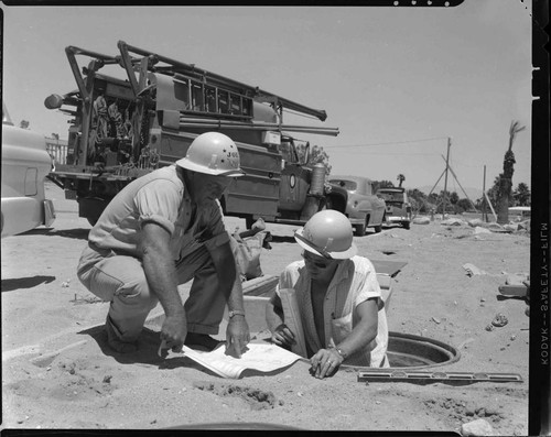 Palm Springs underground construction