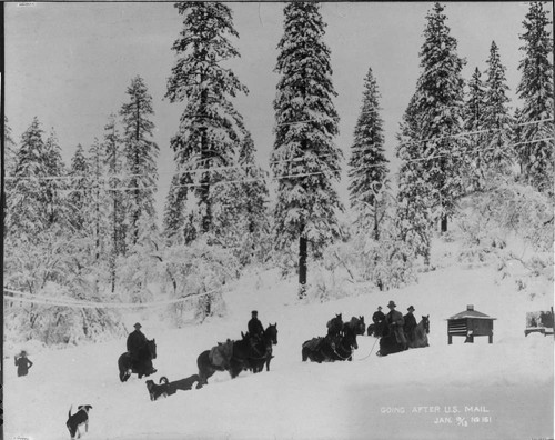 Although construction work continued through the depths of the winter of 1912-1913. the Big Creek Project seemed very isolated from the outside world