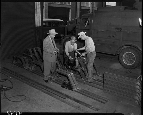 Construction of custom trailers for stringing and tensioning conductors