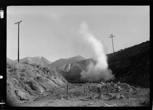 Casa Diablo Geyser at Casa Diably Hot Springs