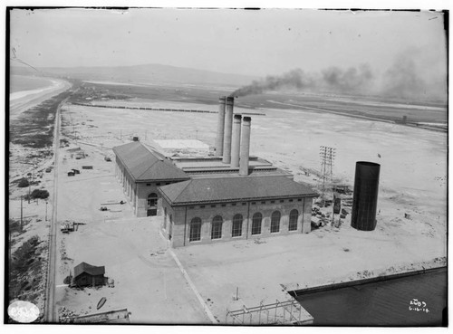 Long Beach Steam Station, Plant #1 - Bird's