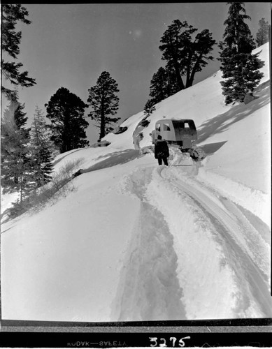 Big Creek snow survey with Sno