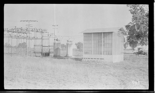 The exterior of the Woodville Substation