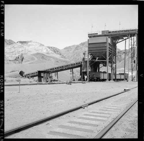 Eagle Mountain Line construction to Kaiser's Eagle Mountain Mine