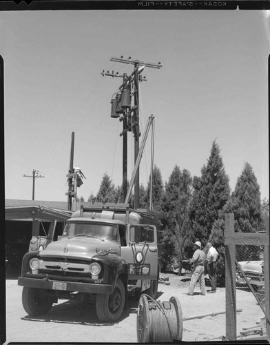 Victorville line construction