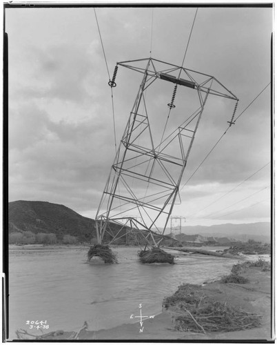 Big Creek Transmission Line - Storm Damage of March 2nd