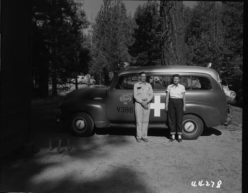 Big Creek, Vermilion Dam - E. C. Smallin - Safety Engineer and Eugenia Williams