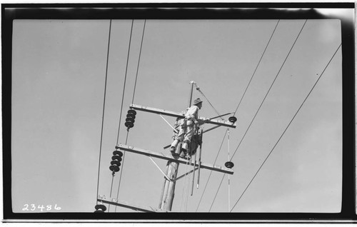 Miscellaneous Transmission - Cross Arm changing job on Visalia-Goshen 66kV Line